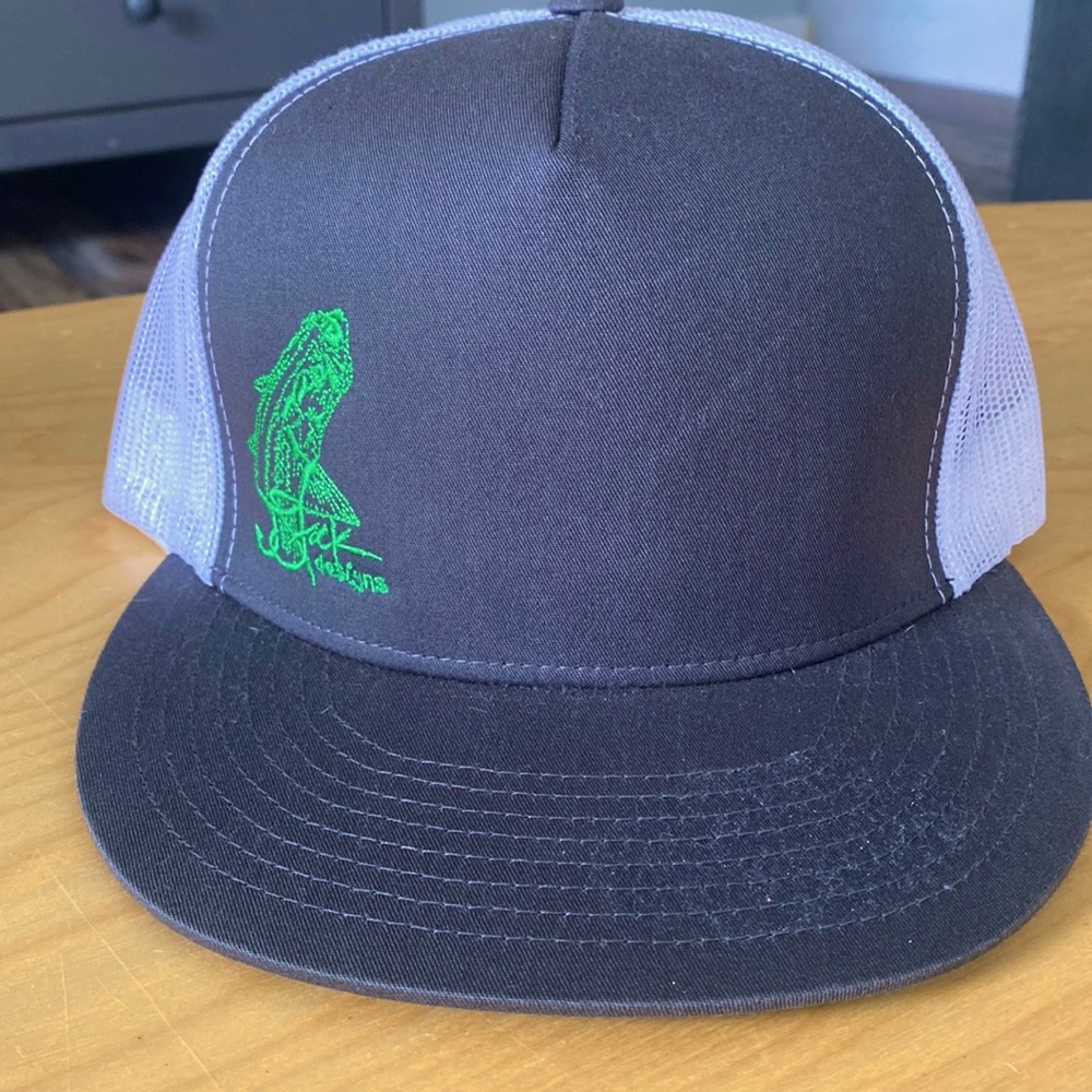 Grey and white SnapBack